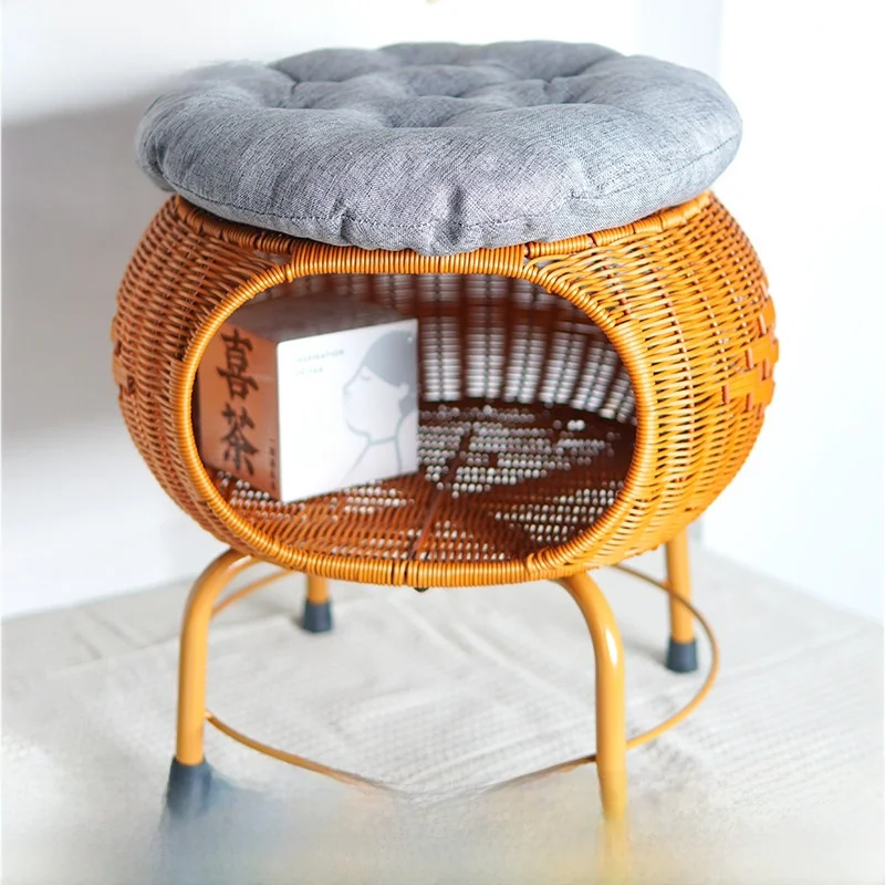 banc-de-rangement-creatif-d'asie-du-sud-est-double-usage-table-a-the-chaise-en-osier-banc-d'entree-pour-changer-de-chaussures-chaise-decontractee