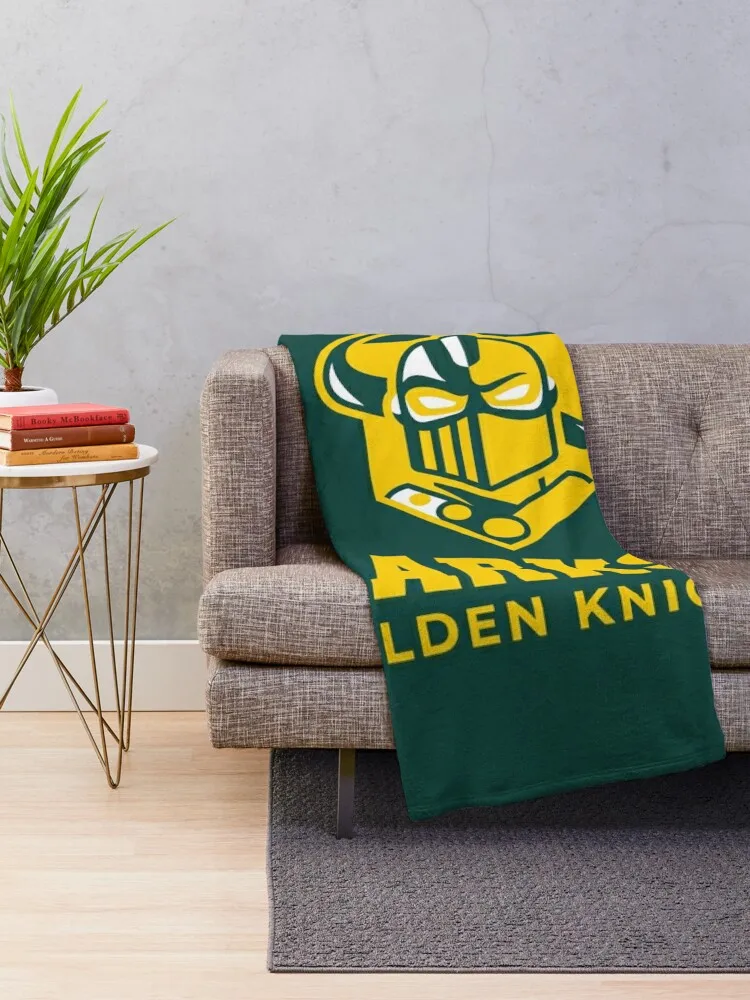 Clarkson Golden Knights Throw Blanket blankets and throws christmas gifts Decorative Sofa Decorative Throw Blankets