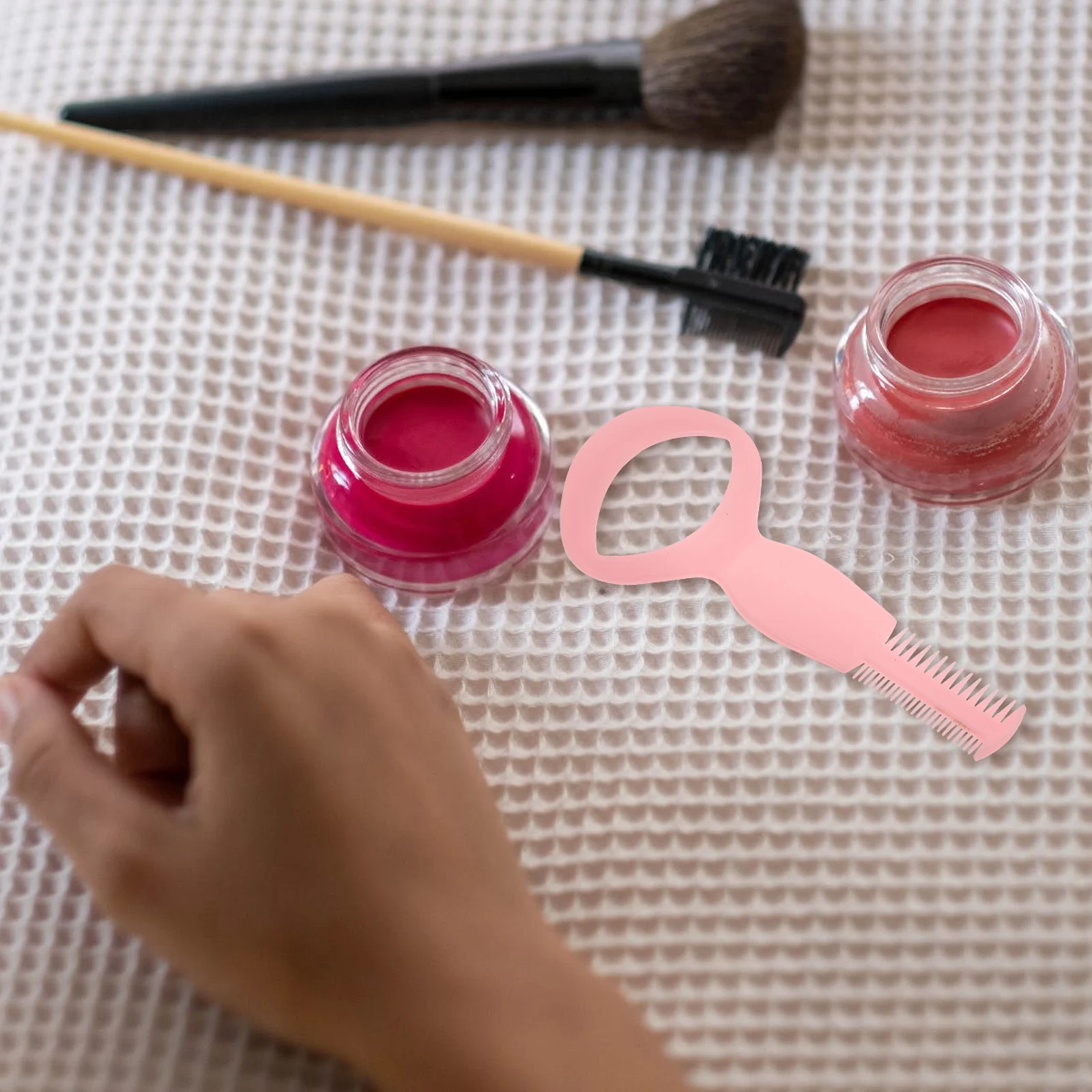 

20Pcs Mascara Applicator Guide Fine Detail Eyelash Extension Grafting Aid for Professional Makeup Artists