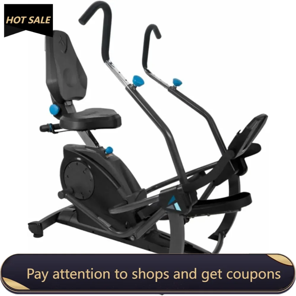 FreeStep LT3 Recumbent Cross Trainer Stepper-Zero-Impact Exercise w/Patented Physical Therapy Stride Technology, Whisper-Quiet