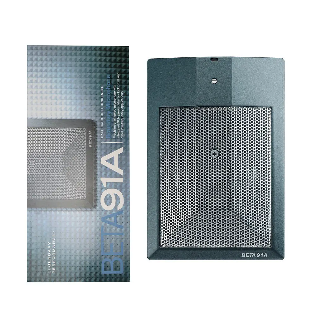 Проводной приборный микрофон Beta91A. Металлический конденсатор, микрофон для барабана, конденсаторный микрофон для басов BETA 91A