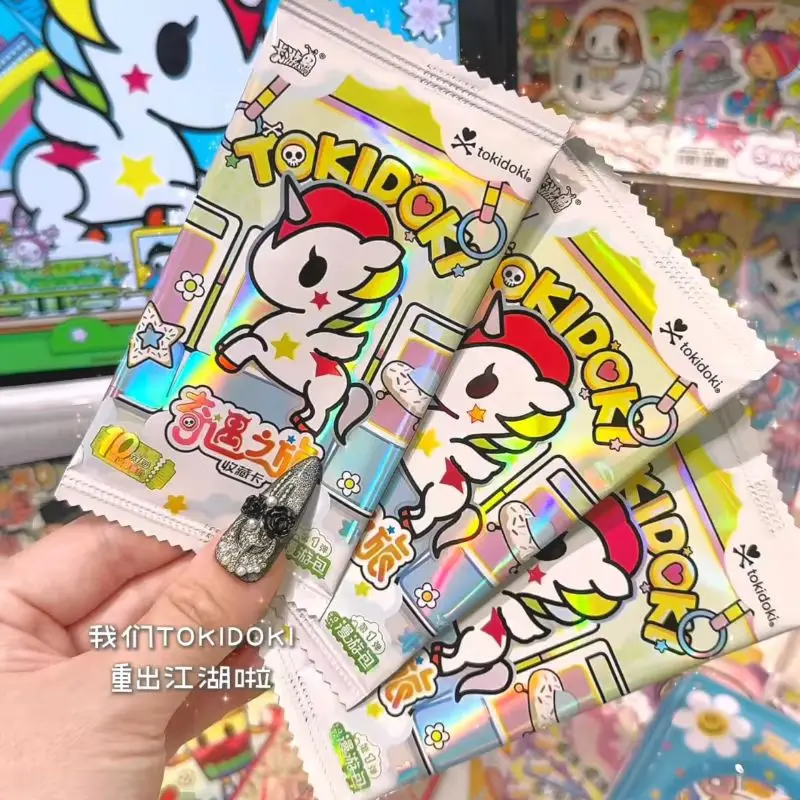 Kayou Genuine Tokidoki Cards English Edition Unicorn Adventure Journey Series Vol 1 Wandering Pack Anime Collection Card Toy