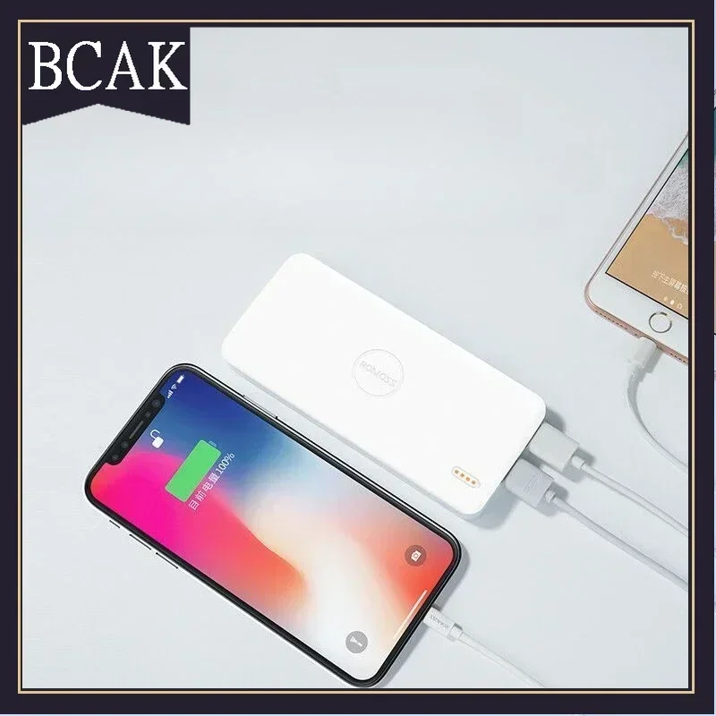 BCAK Style power bank 10000 mAh power bank, small and large capacity, small and mini, durable, ultra-thin and portable   outdoor