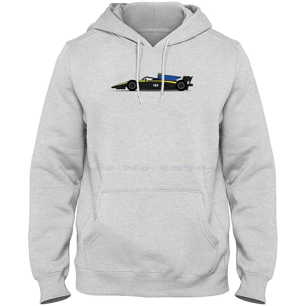 Luca Ghioto-Motorsport Hoodie, 100% Algodão, F2, Alesi Aitken, Mick Schumacher