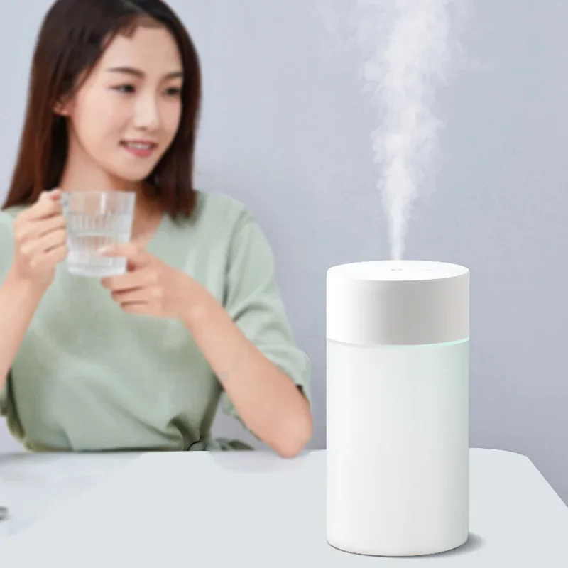 Mini Air Humidifiers Ultrasonic USB Diffuser Purifier Essential Oil LED Light Humidifiers Aroma Anion Car Home Mist Maker 260ML