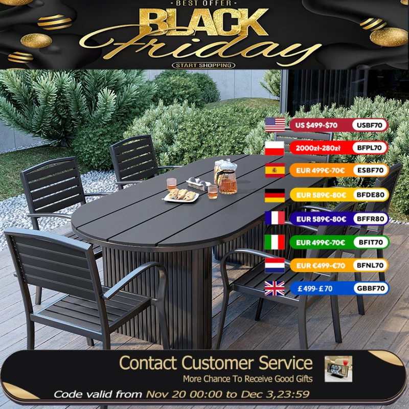 

High Oval Black Dining Tables Design Restaurant Living Room Dining Tables Modern Space Saving Tavola Da Pranzo Home Furniture