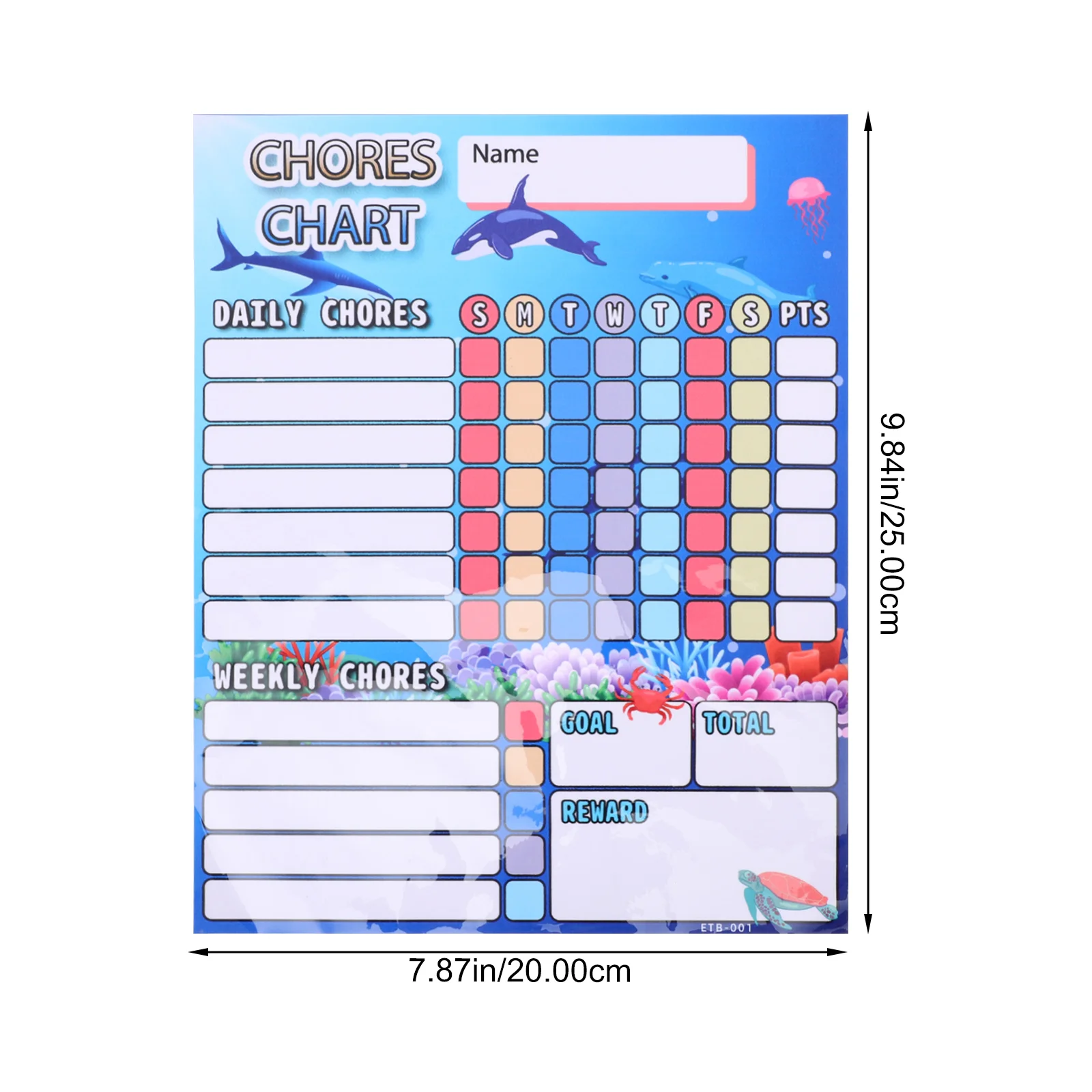 집안일 냉장고 자석 달력 어린이 액세서리 공급 상 테이블 편리한 행동 차트 어린이 애완 동물 보상