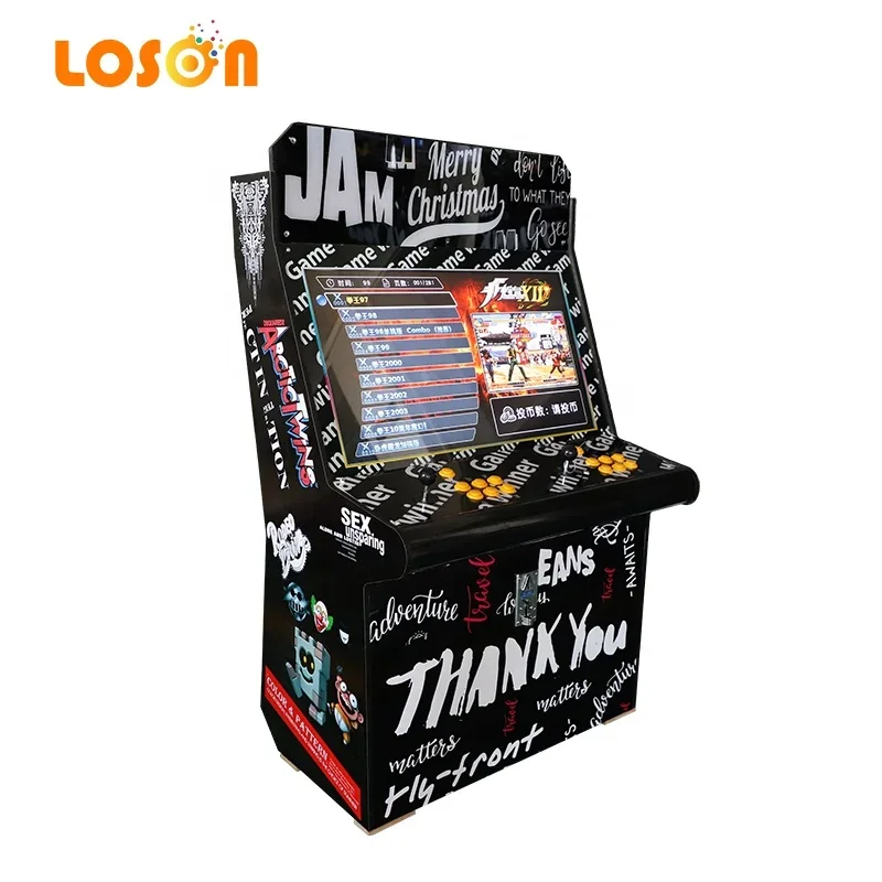 22 Inch indoor amusement Tekken 7 Retro Coin Operated fighting arcade machine video game for sale