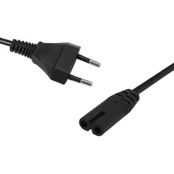 Power Extension Cable Plug IEC C7 1m 1.5m 2m 3m 10m EU Power Cord For PS2 PS3 PS4 UPS TV PC Monitor Projector Photocopiers