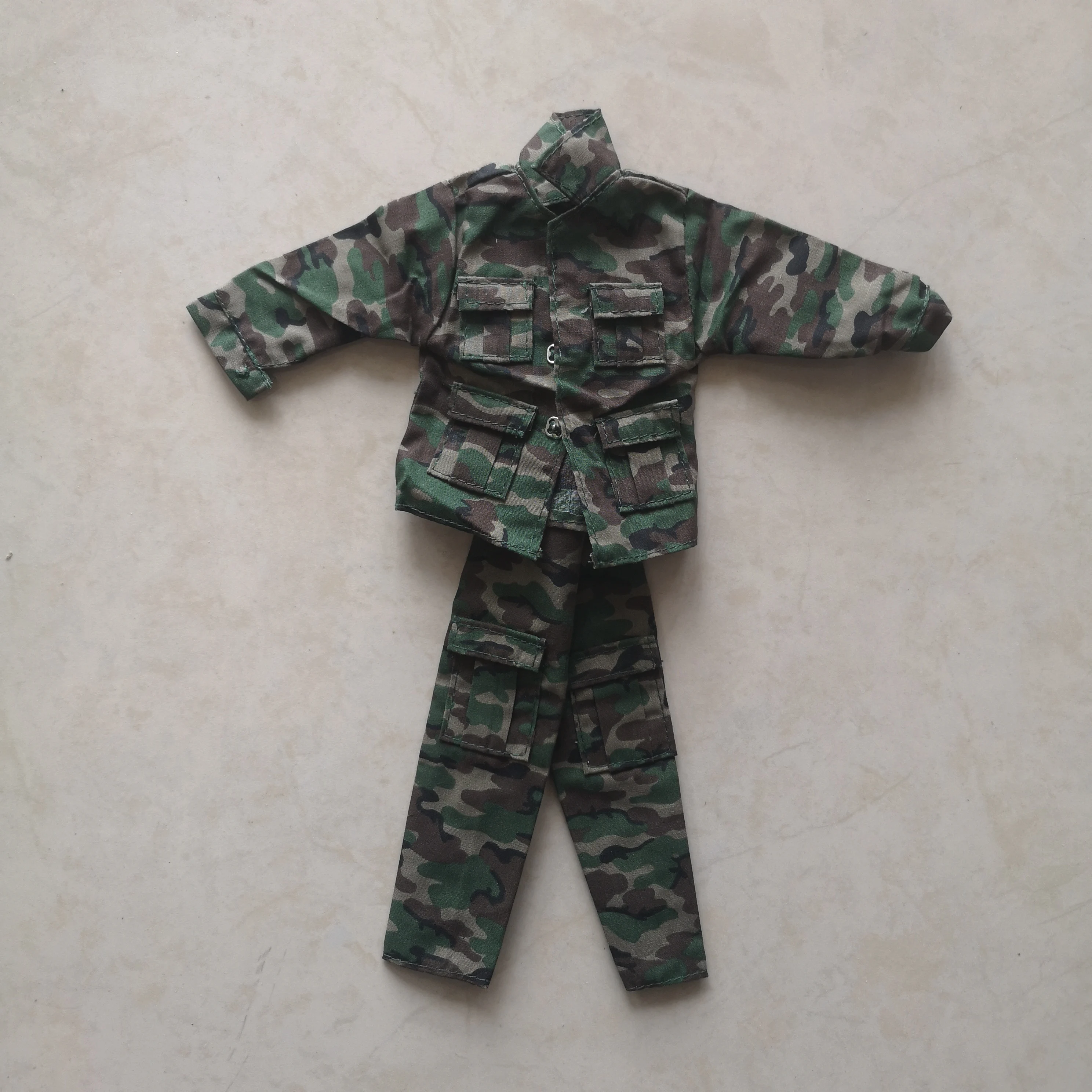 1/6 skala Dschungel Camouflage Kampf Uniformen Soldat Kleidung Set Für 12 "Männliche Militär Action Figur Körper