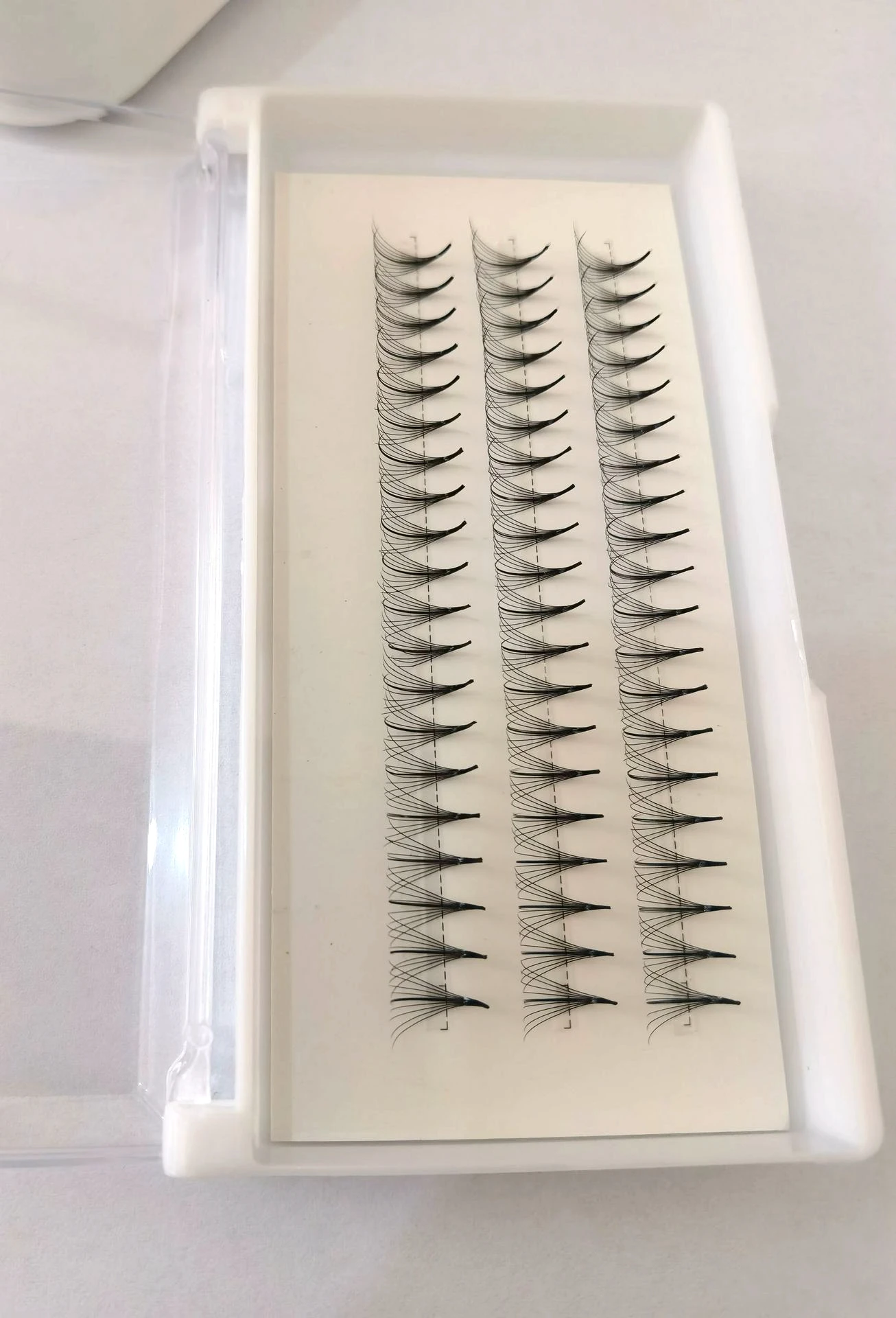 HBZGTLAD High Quality Pteris clouds hair 5/7/9D mink lashes flat hair Individual false eyelash extension Thick Fake Eye lashes