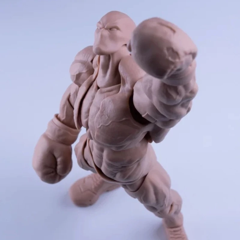 Nuevas figuras de acción de Romankey 1/12 Big Guy, Kit de modelo de ensamblaje de cuerpo en blanco masculino, juguetes de PVC, decoraciones de escritorio exquisitas, regalos para coleccionar