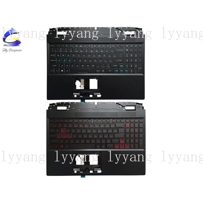 f  lot For Acer Nitro 5 AN515-58 AN515-46 N22C1 Upper Case Palmrest Backlit Keyboar