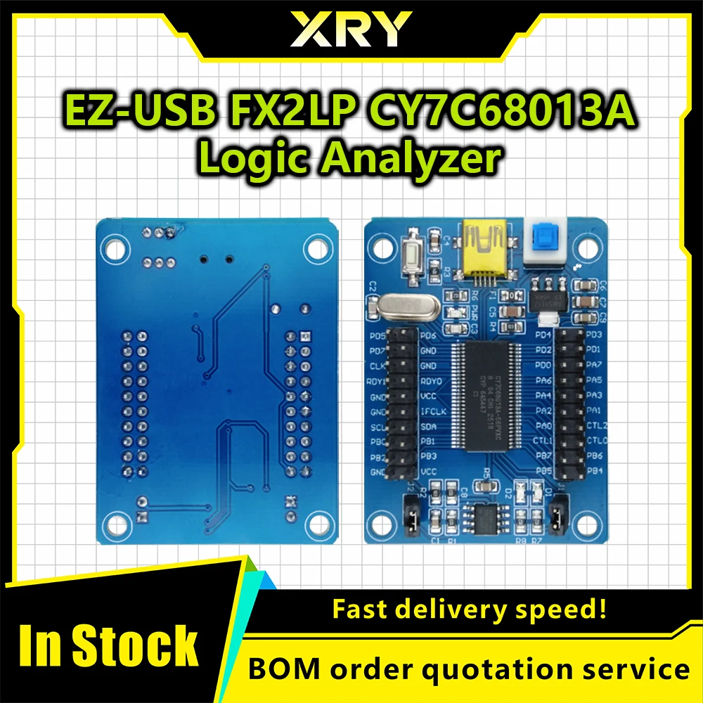 EZ-USB FX2LP USB Logic Analyzer Board product image