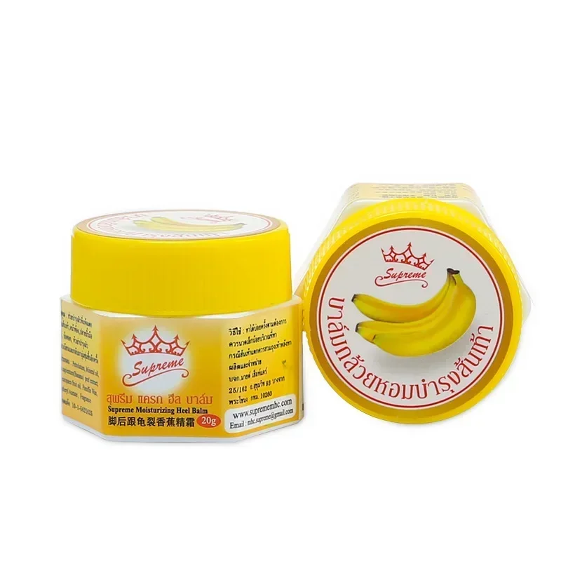 Gels Thaliand pour la peau avec fréquence d'élimination, crème réparatrice pour talons fissurés, outils de soins pour les mains et les pieds, 20g