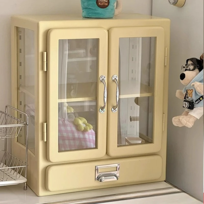 

Japanese retro style iron cabinet, utility cabinet, side, storage , locker