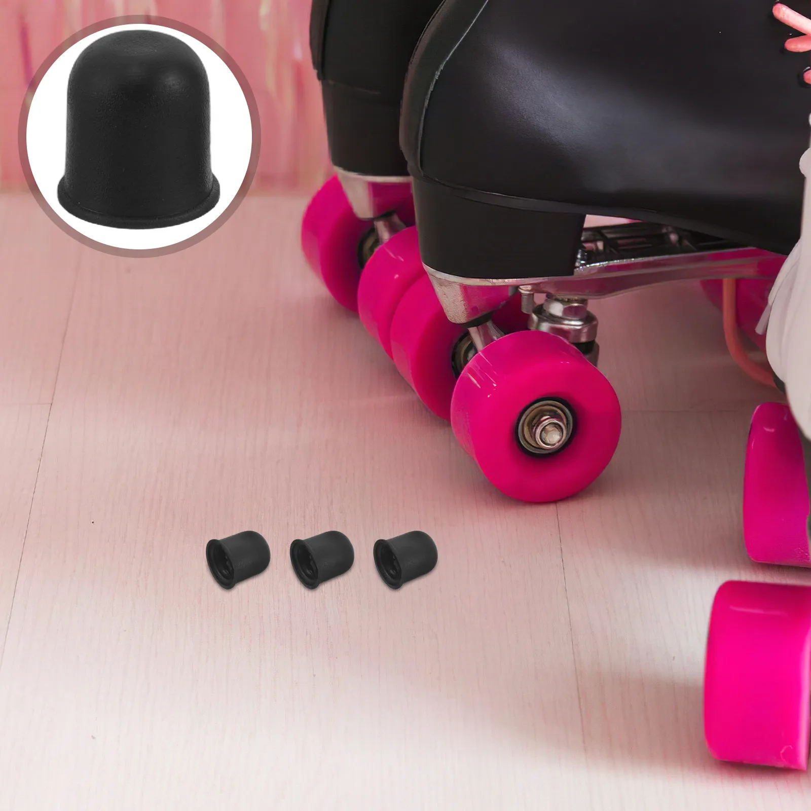 

16Pcs Roller Skate Accessories Shock Absorbing Cushion Pads Plastic Bushings Non Slip Replacement Parts for Skates Skateboards