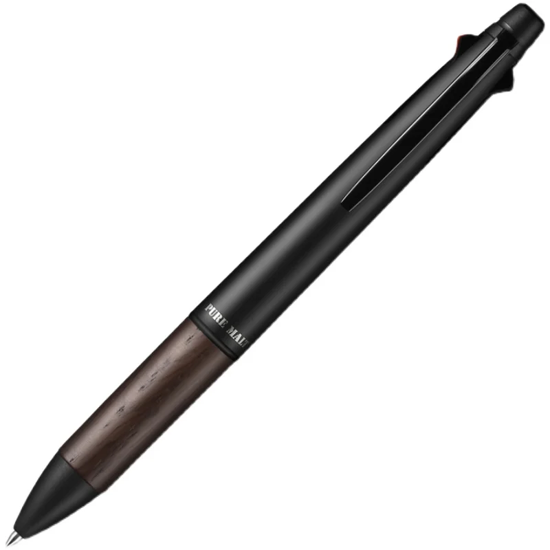 Japoński wielofunkcyjny długopis 5 w1/ołówek automatyczny 0.7mm z kulką olejową, dąb, uścisk dłoni gładko i niskie tarcie — zdjęcie produktu 6