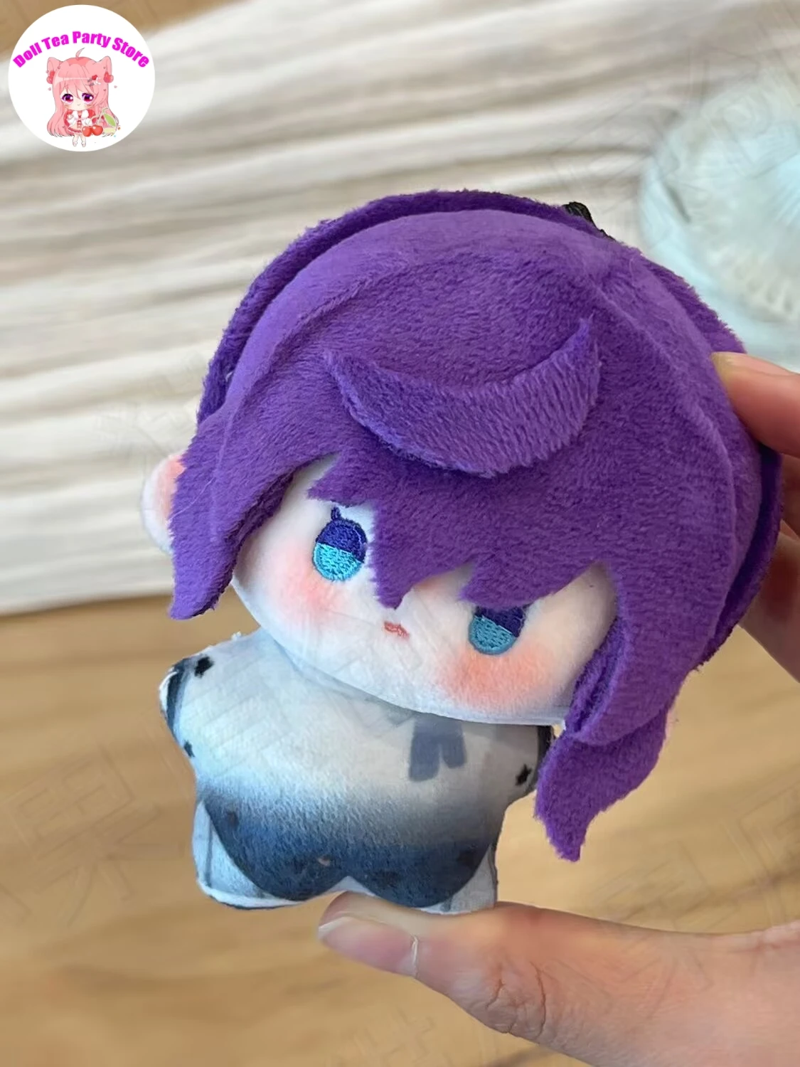 ASAHINA MAFUYU Mini Cotton Doll Adorable Print Starfish Body Game 10CM Pendant Plush Stuffed Dolls Keychain Toys Holiday Gift