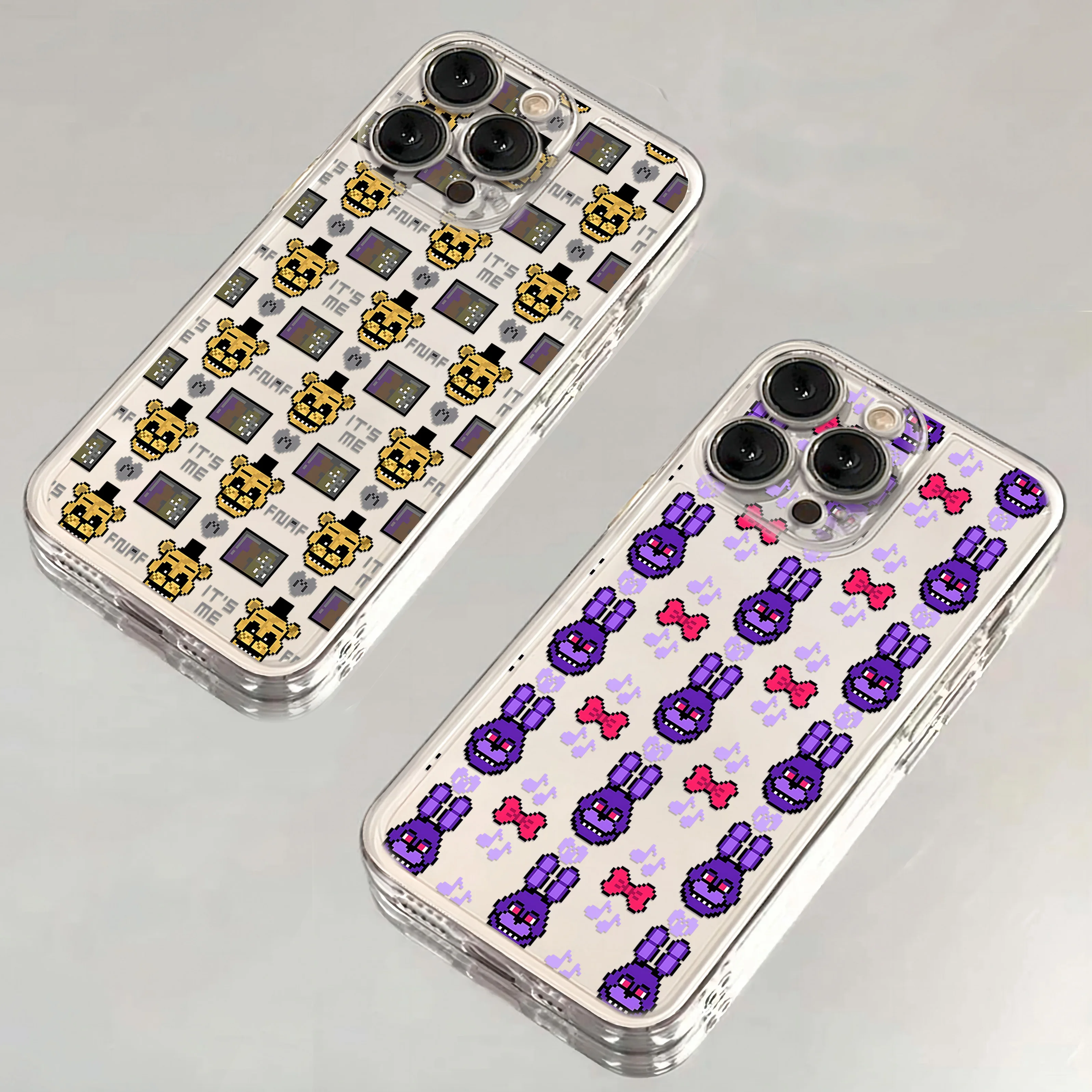 Funda transparente para teléfono Five Nights at Freddy's, compatible con Samsung S26 S25 S24 S23 S22 S21 S20 FE Note20 10 Plus Ultra Lite Edge 5G