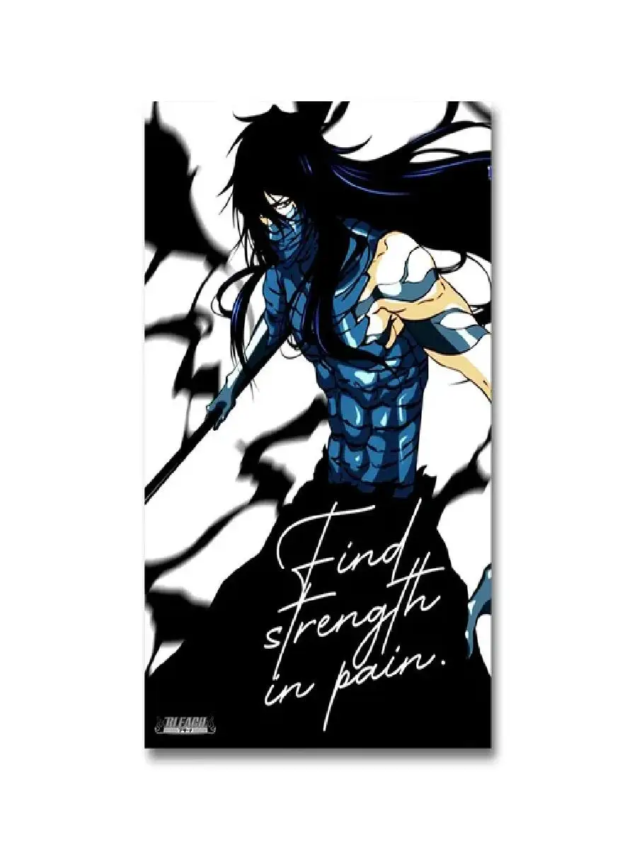 Bleach Anime Canvas Poster - Ichigo Kurosaki Wall Art Print for Bedroom & Game Room Decor