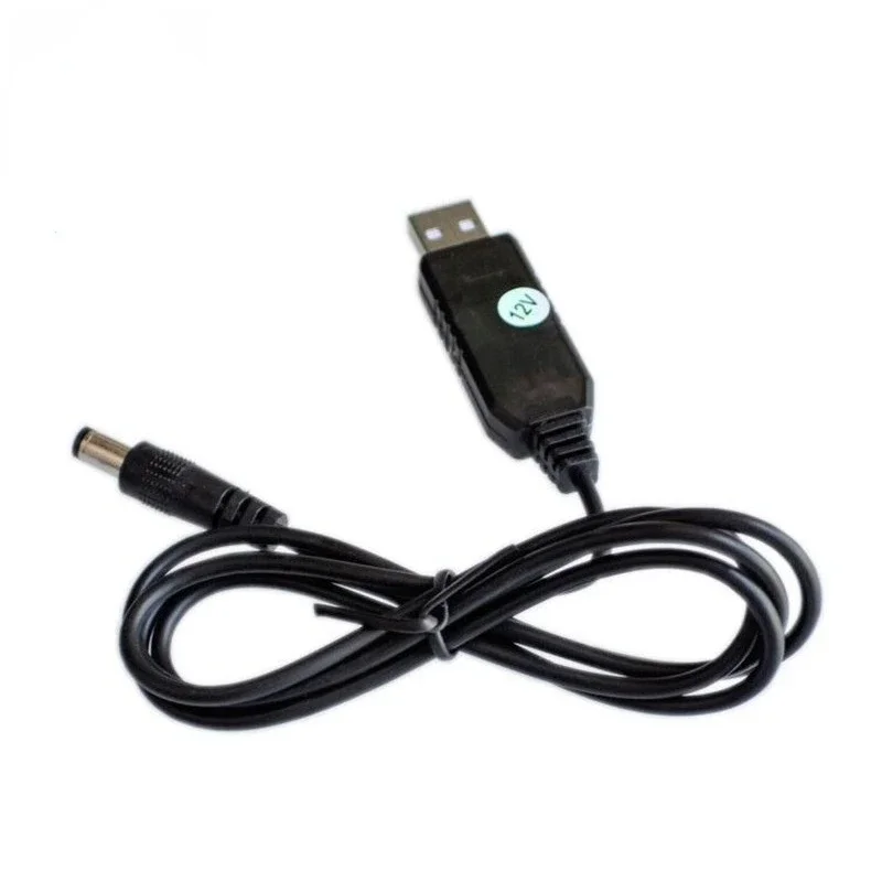 USB Power Boost Line DC 5V To DC 12V Step UP Module USB Converter Adapter Cable 2.1x5.5mm Plug