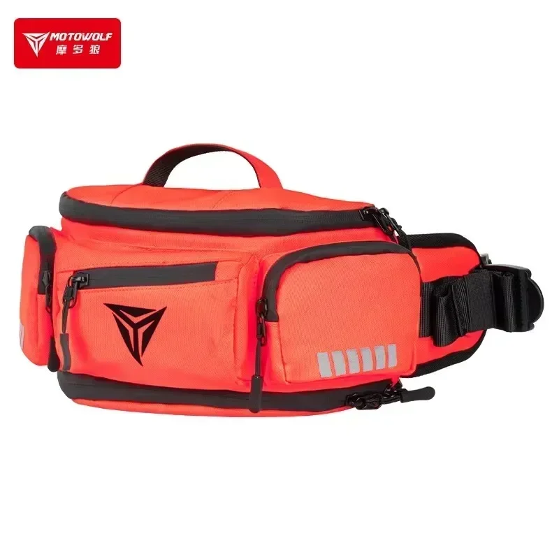 

Motorcycle High Bag Capacity Waterproof Motorcycle Waist Bag The Four Seasons Multi Functional Travel Bag Resistant To Dirt