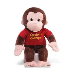 Beijing Universal Resort Park Curious Little Monkey Stuffed Toy Lovely Monkey George Plush Doll Children's Birthday Gift
