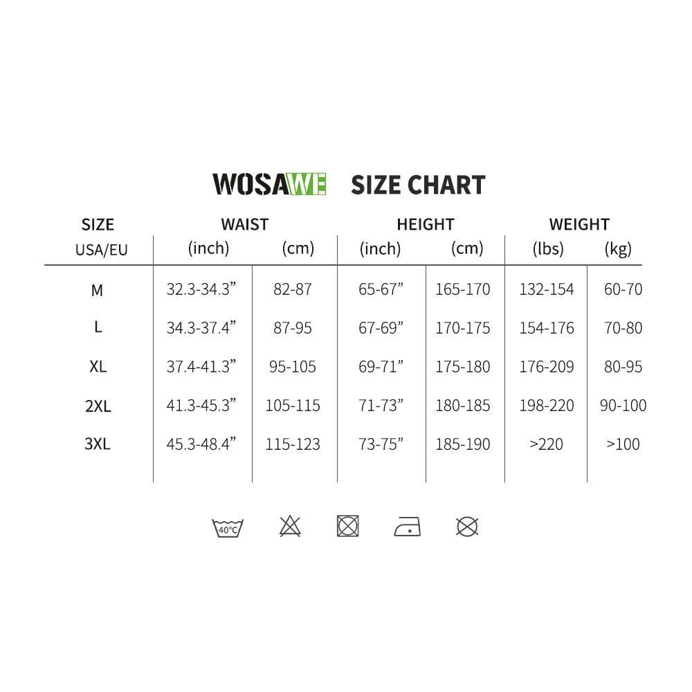 WOSAWE Men Motorcycle Shorts Sports Fitness Casual Quick Dry Gym Breathable Short Pants Summer Motocross MTB Bike Padded Shorts