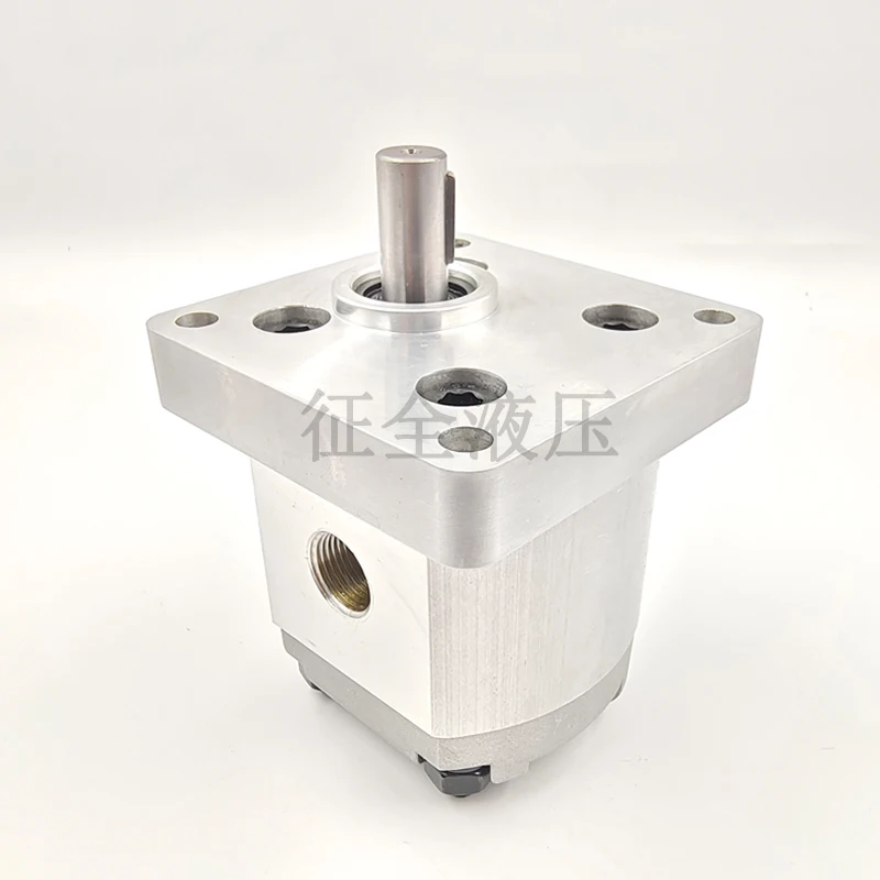 hydraulic gear small pump HGP-1A-4BE Four-hole installation Discharge volume 0.8ml/r-8ml/r Installation shaft 12mm ZhengQuan Hyd