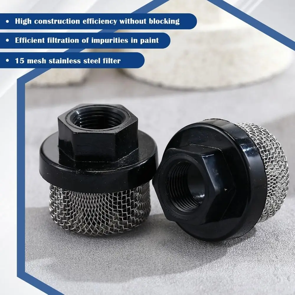 Mesh Filter Paint Sprayer Filter 246385 Inlet Type Inlet Filter Strainer Durable Airless Sprayer Filter Airless Sprayer