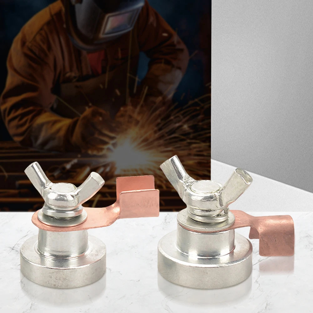 2개입 용접기 강력 자석 접지 도구 자석 용접기 접지 클램프 자석 용접 접지 클램프