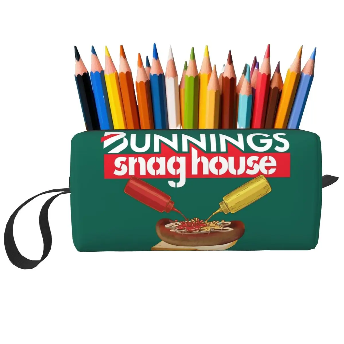 Bunnings Snaghouse Federmäppchen für Kinder, Schule, Stiftbox, Bleistiftbeutel, Schreibwaren, Reise-Organizer für Damen