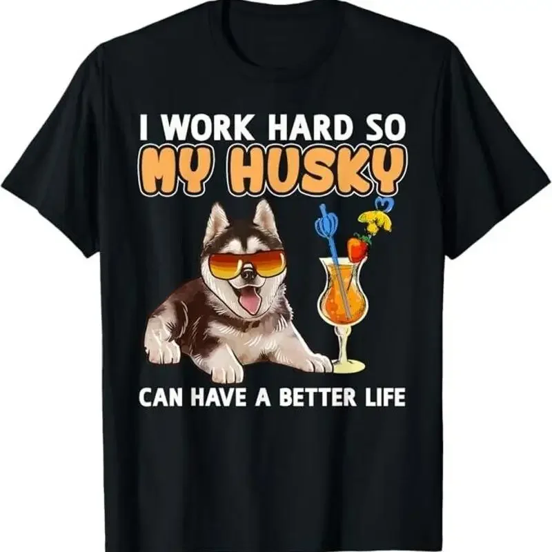 Funny Husky T Shirt Lovers S