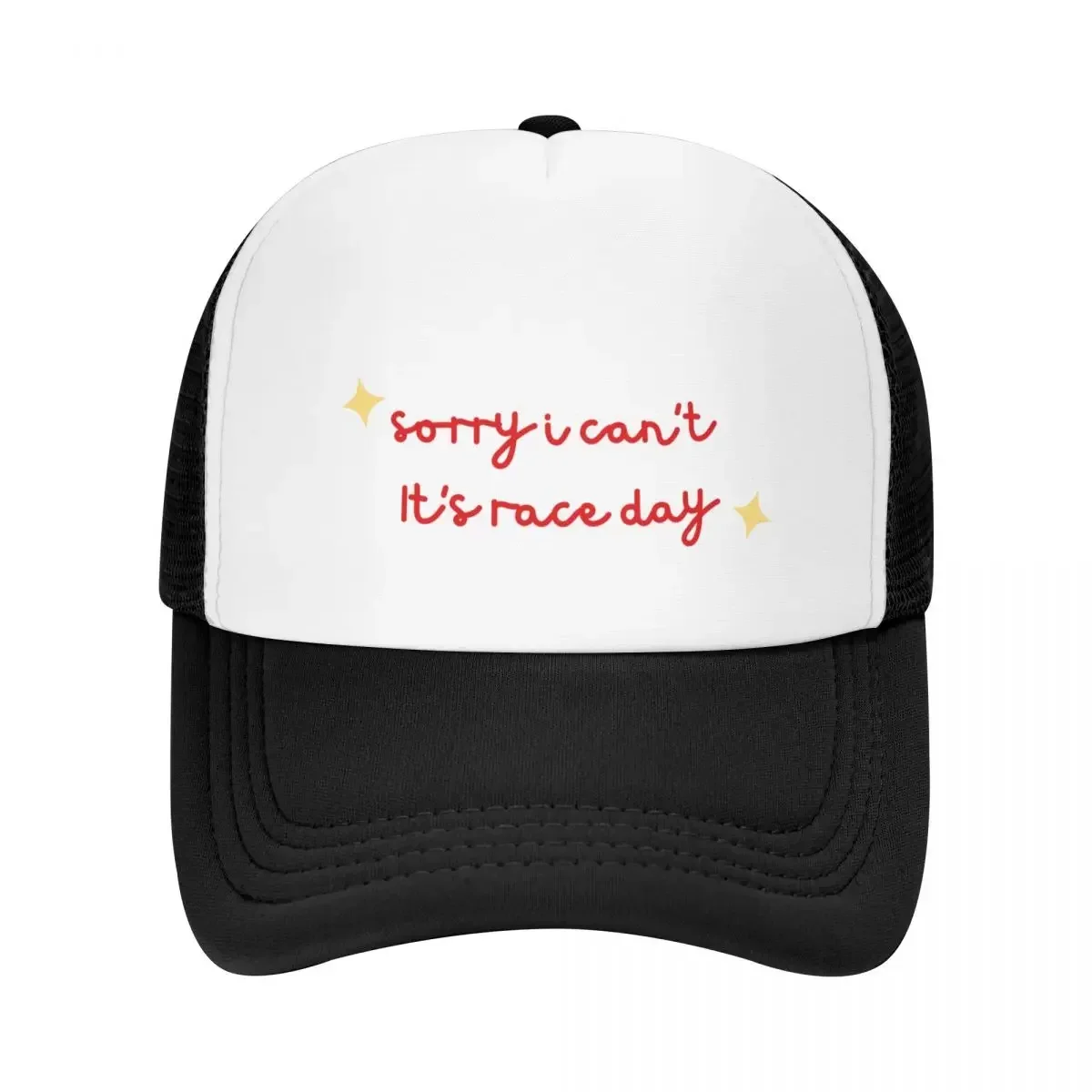 SORRY I CAN'T IT'S RACE DAY 3 Baseball Cap Golf Hat custom Hat sun hat Fashion Beach Hats Woman Men's