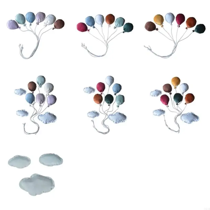 T8UD Photography Props for Baby Mini Balloon Pose Props Newborn Photo Posing Furniture Photoshoot Props Shower Party Decor