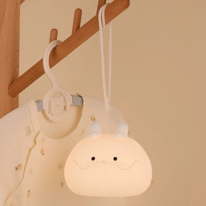 New LED Baolong Lamp Creative Cute Longsheng Xiao Atmosphere Lamp Sleeping Toy USB Night Light