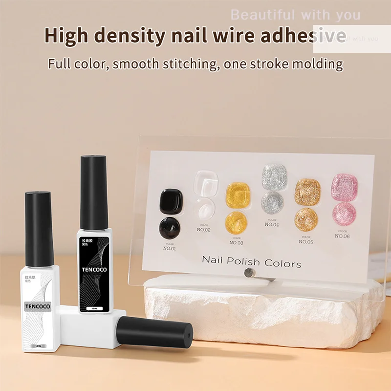 Revestimento de glitter reflexivo gel prata dourado unha polonês puxar linha graffiti pintura listra diy unhas francesas design pintura gel