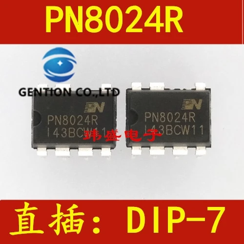 

10 шт. PN8024 PN8024R светодиодный драйвер питания IC чип интеграции DIP7 футов в наличии 100% новый и оригинальный