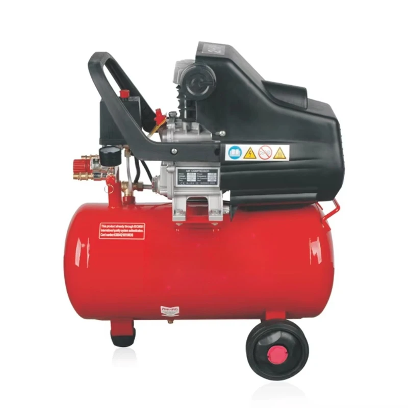 200L/min 2HP portable air compressor 220v electric direct drive small air compressor