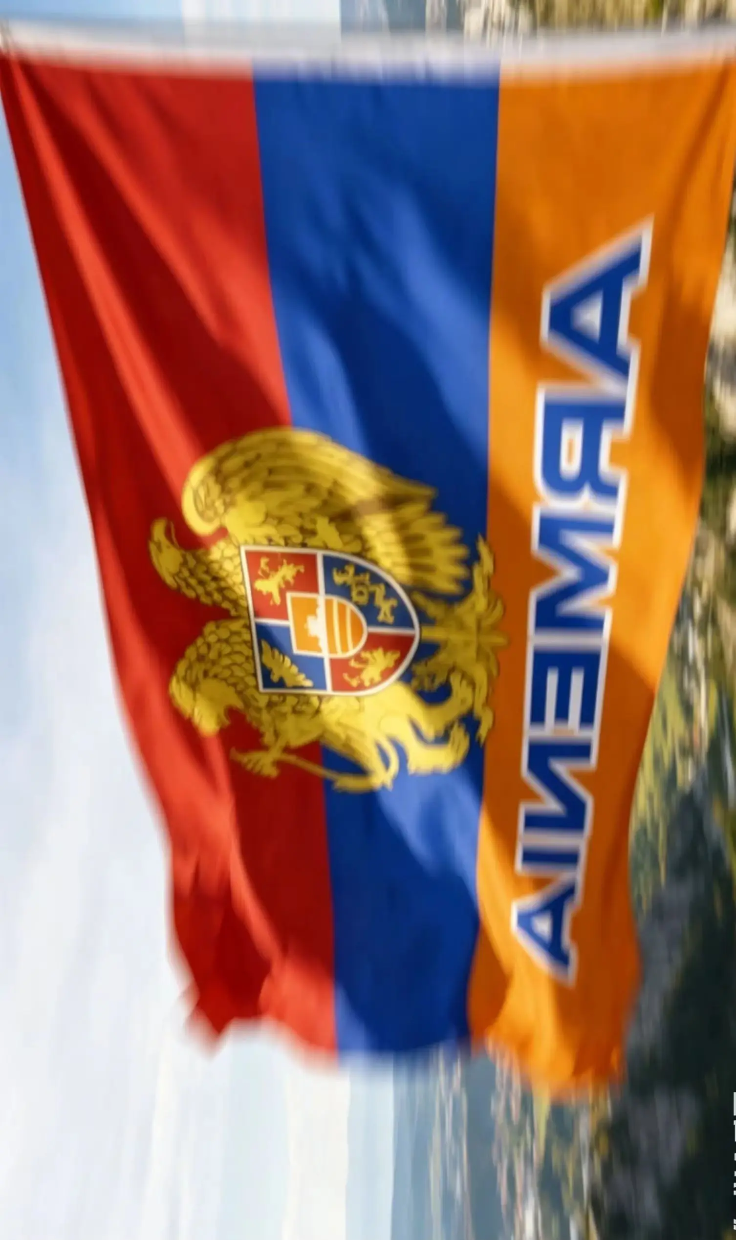 johnin  90x150cm armenia national emblem flag