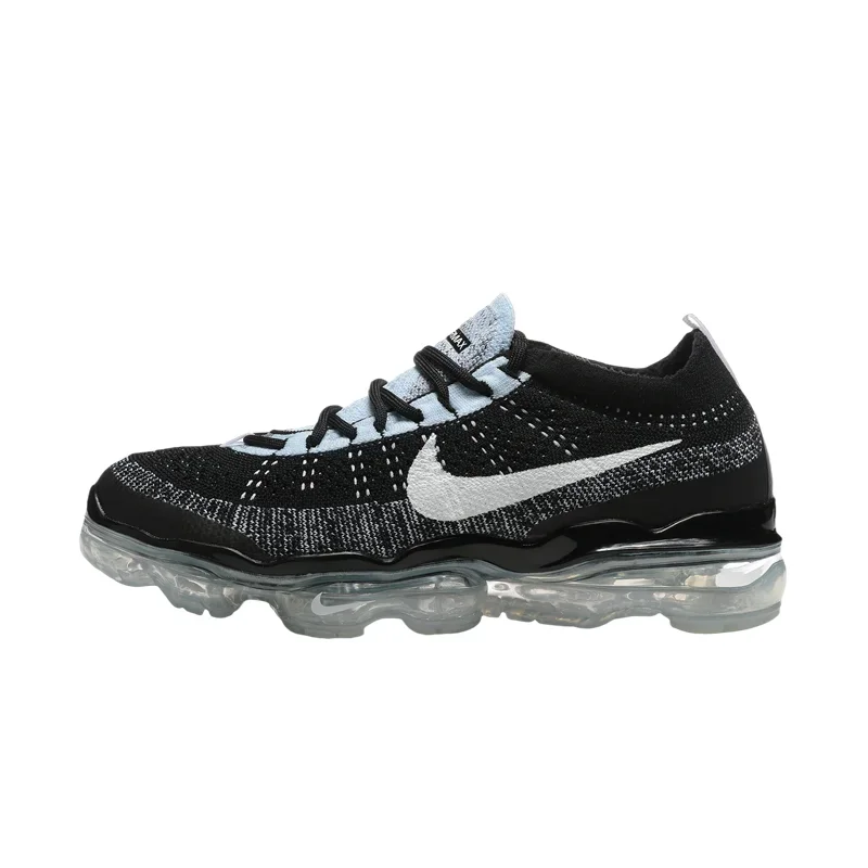 

Nike VaporMax 2023 Air Flyknit Women and Men Fitness Outdoor Comfortable Leisure Low Cut Wear Resistant Running Shoes Black