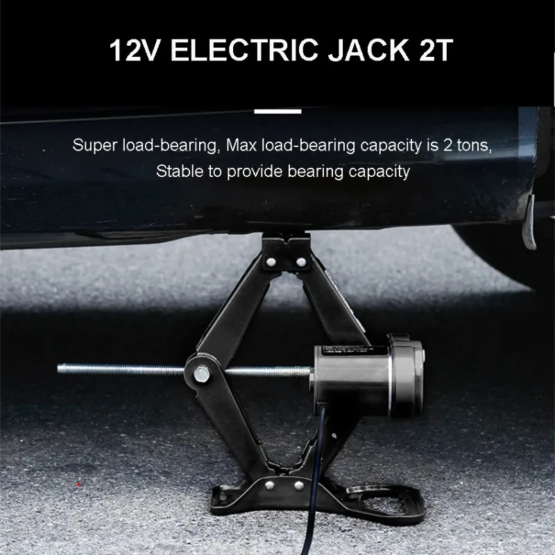 

12V 2T Car Jack Electric Jack Lifting Portable Machinisms Lift Jack Wheel Disassembly Aids Auto Repair Tools