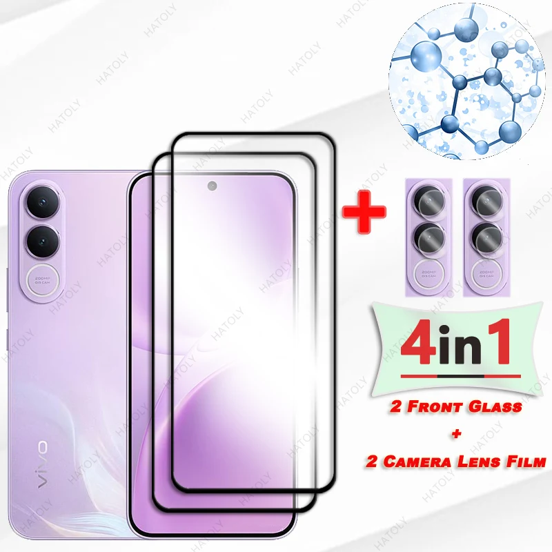 

Защитная пленка для экрана Vivo V70 FE, черная защитная пленка для Vivo V70 FE 5G, защитная пленка для объектива камеры Vivo V70 FE