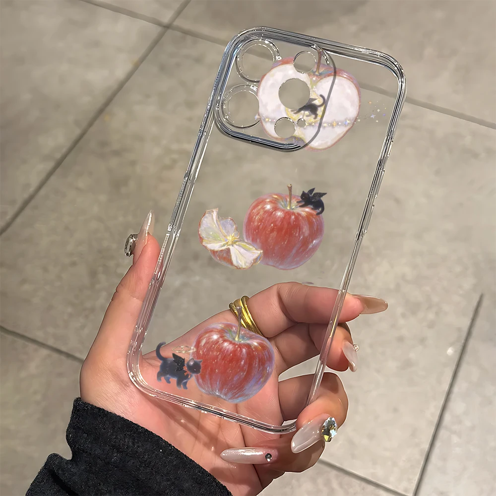 

Dreamy Fairy Tale Apple Silicone Phone Case for IPhone 17 16 15 14 13 12 11 Pro Xs Max Air Mini 7 8 6 6s Plus SE 2020 2022 Cover