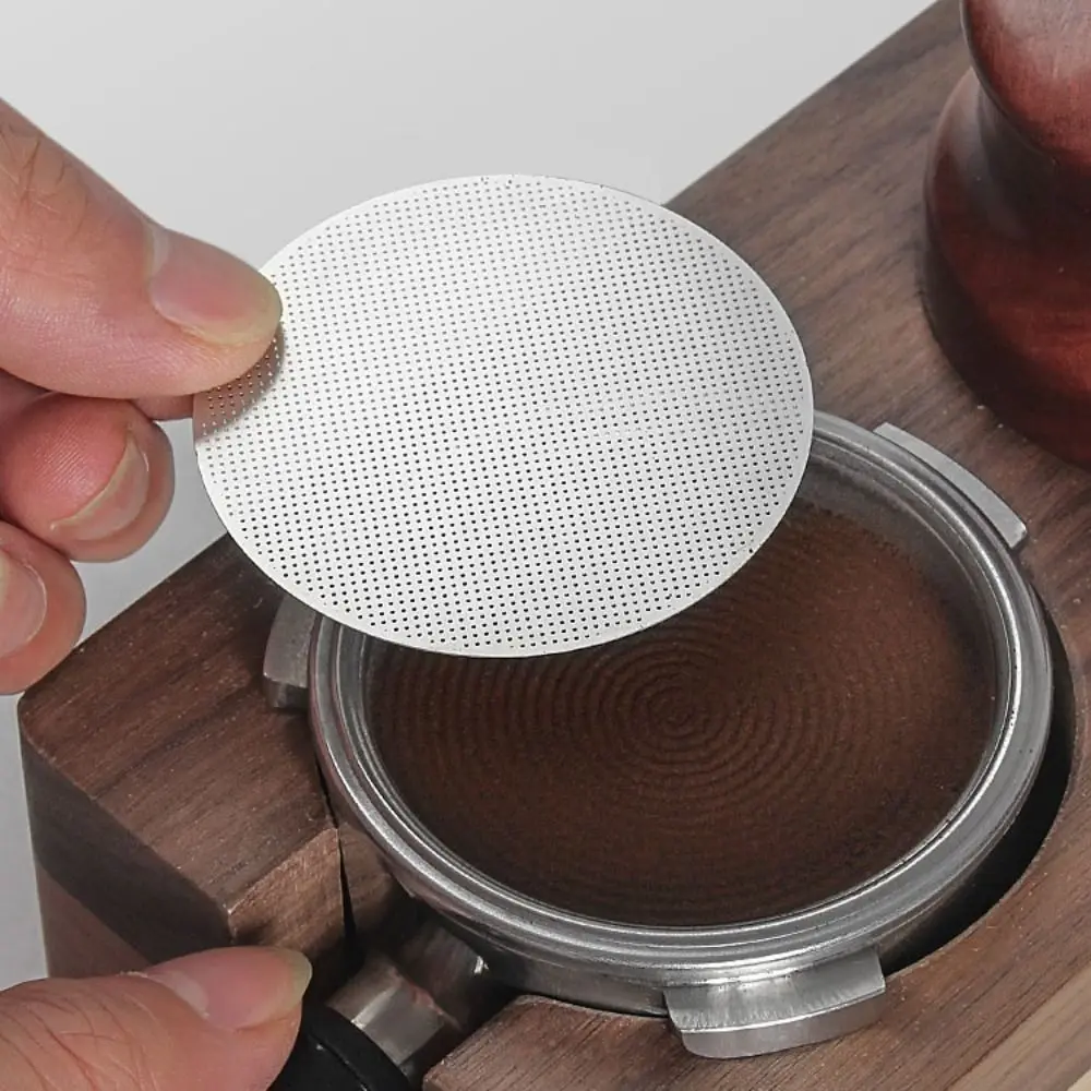 

5pcs 51/53/58 MM Espresso Screen Coffee Filter Reusable Stainless Steel Portafilter Filter Mesh Anticorrosive Rust-proof