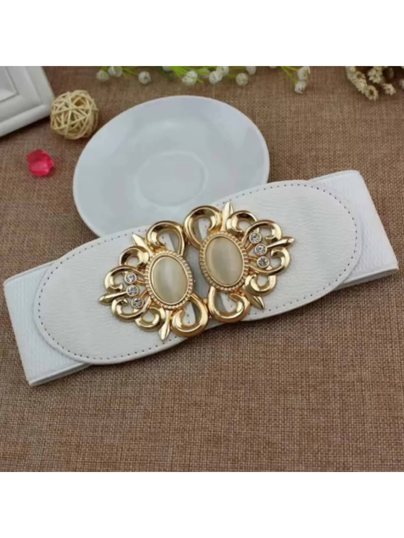 제조업체 도매 패션 여성용 탄력 있는 와이드 벨트 다운 재킷 캐주얼 탄력 벨트 스웨터 K-스타일 장식 벨트