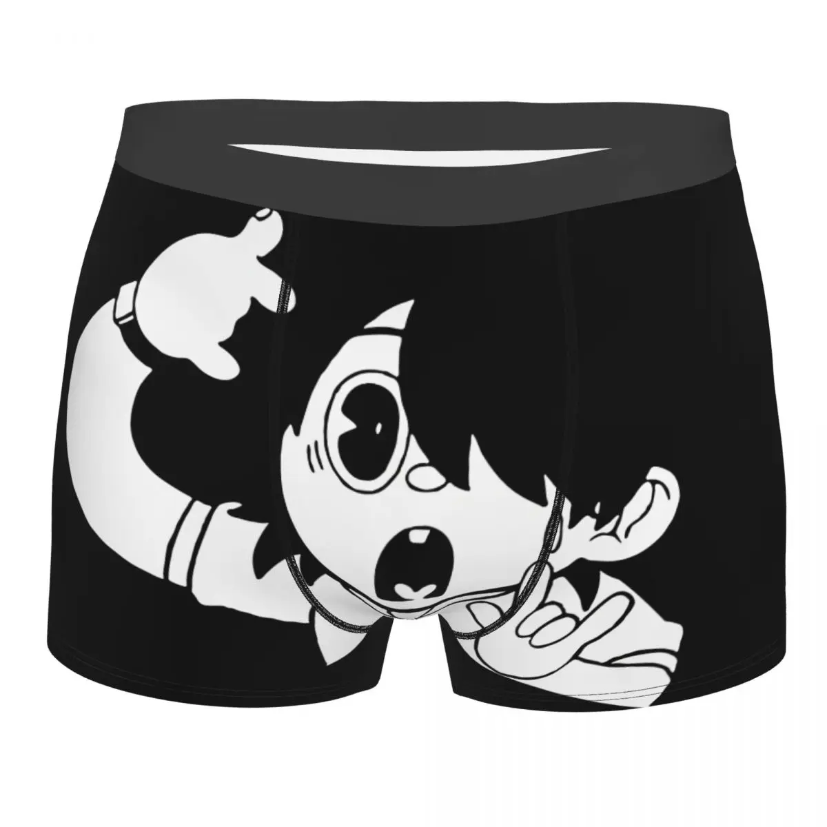 

Araragi Kyomi Bakemonogatari Underpants Breathbale Panties Male Underwear Print Shorts Boxer Briefs