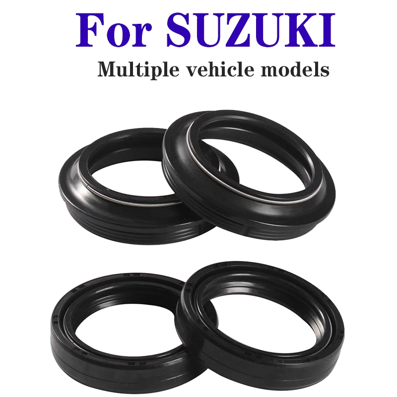 For SUZUKI DR650S 1990-1993  RMX250/RM250 1989-1990  RM125 1990 Front Fork Oil Seal & Dust Cover front shock absorber dust seal