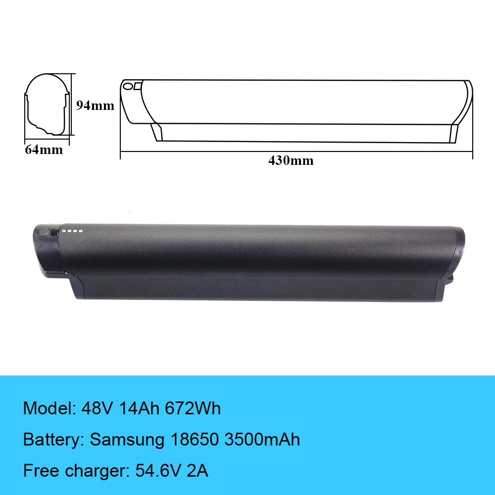 Leon Cycle Moskou M3 ebike pack 36V 48V 10Ah 13Ah 14Ah 16Ah 17.5Ah Reention EEL frame intube elektrische fiets batterijen - afbeelding 1